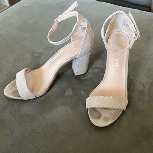 Madden Girl tan heels